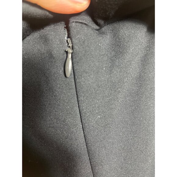 Banana Republic Dress Strap(less) Basic LBD Midi Ponte POCKETS Versatile Women 4 - Picture 9 of 12